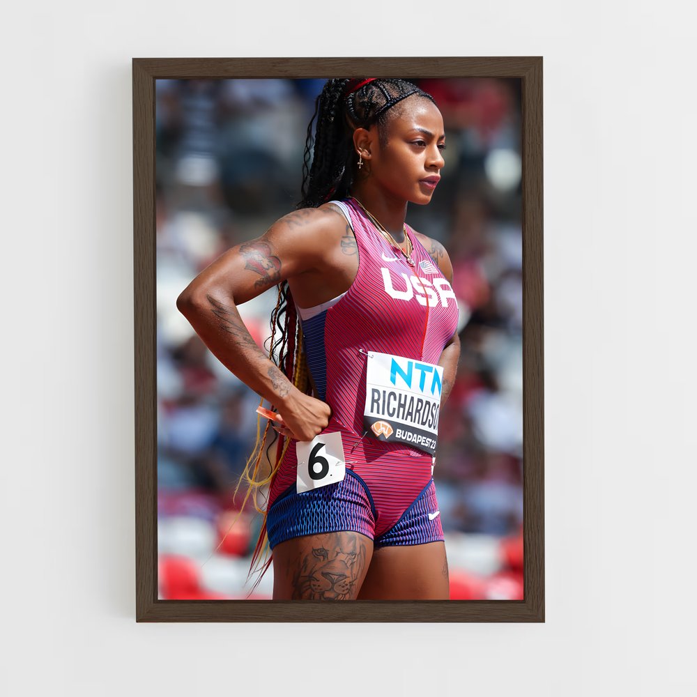 Poster richardson Ode – affiche Athlétisme (vue 5)